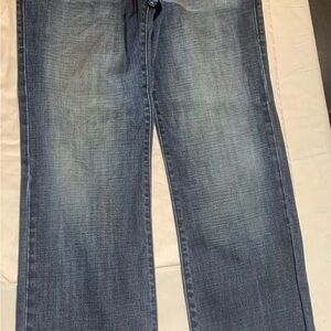 Rock & Republic Black Jeans with Red Accents